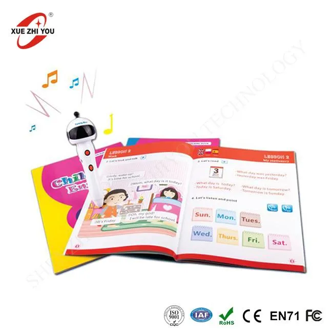 Draagbare elektronische sprekende penrobot