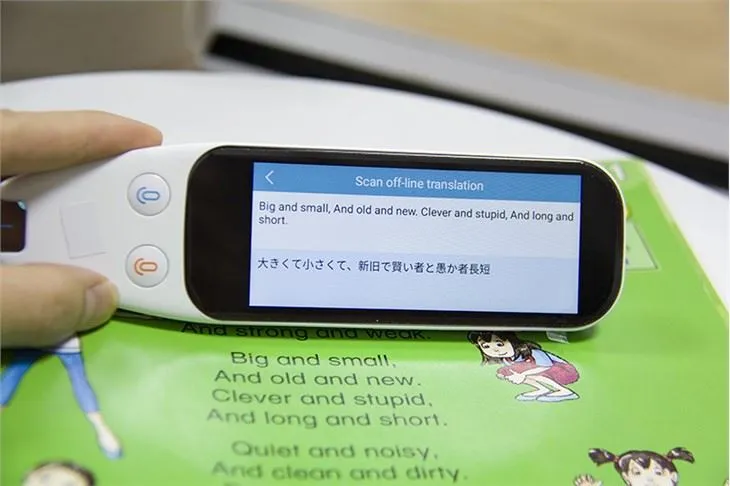 Scantalker-Leeswoordenboek Vertaling Leermachine