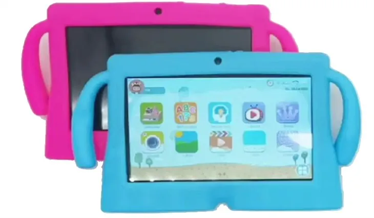 Tablet-pc voor kinderen met beschermhoes